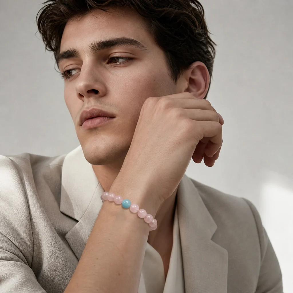 Rose Quartz Bracelet – Porcelaine Rosée
