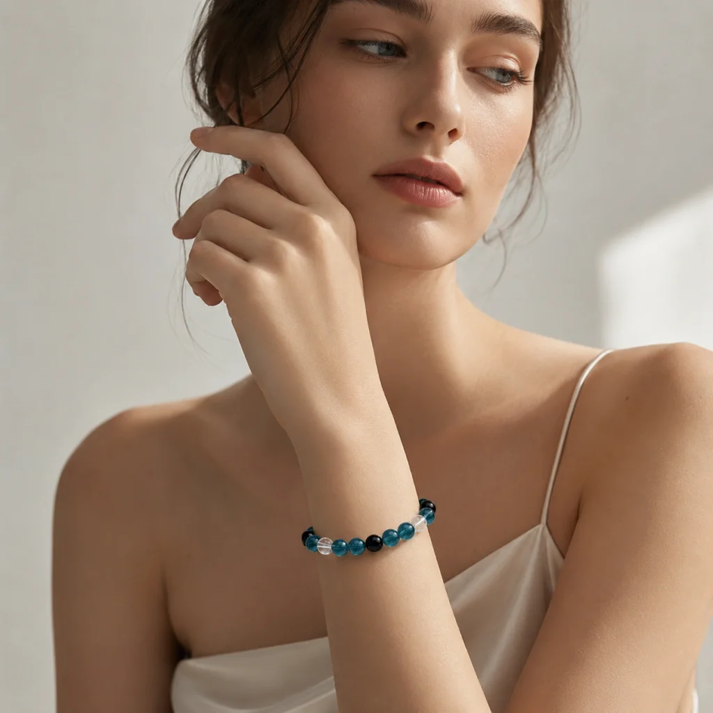 Blue Fluorite Bracelet — After Guernica