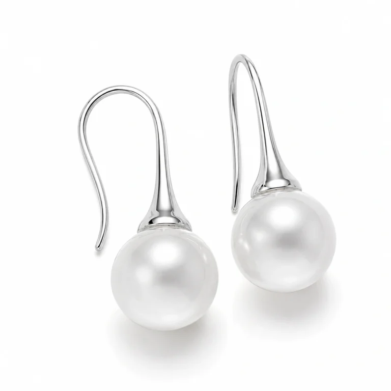 Freshwater Pearl Drop Earrings - Classic Pearl Elegance