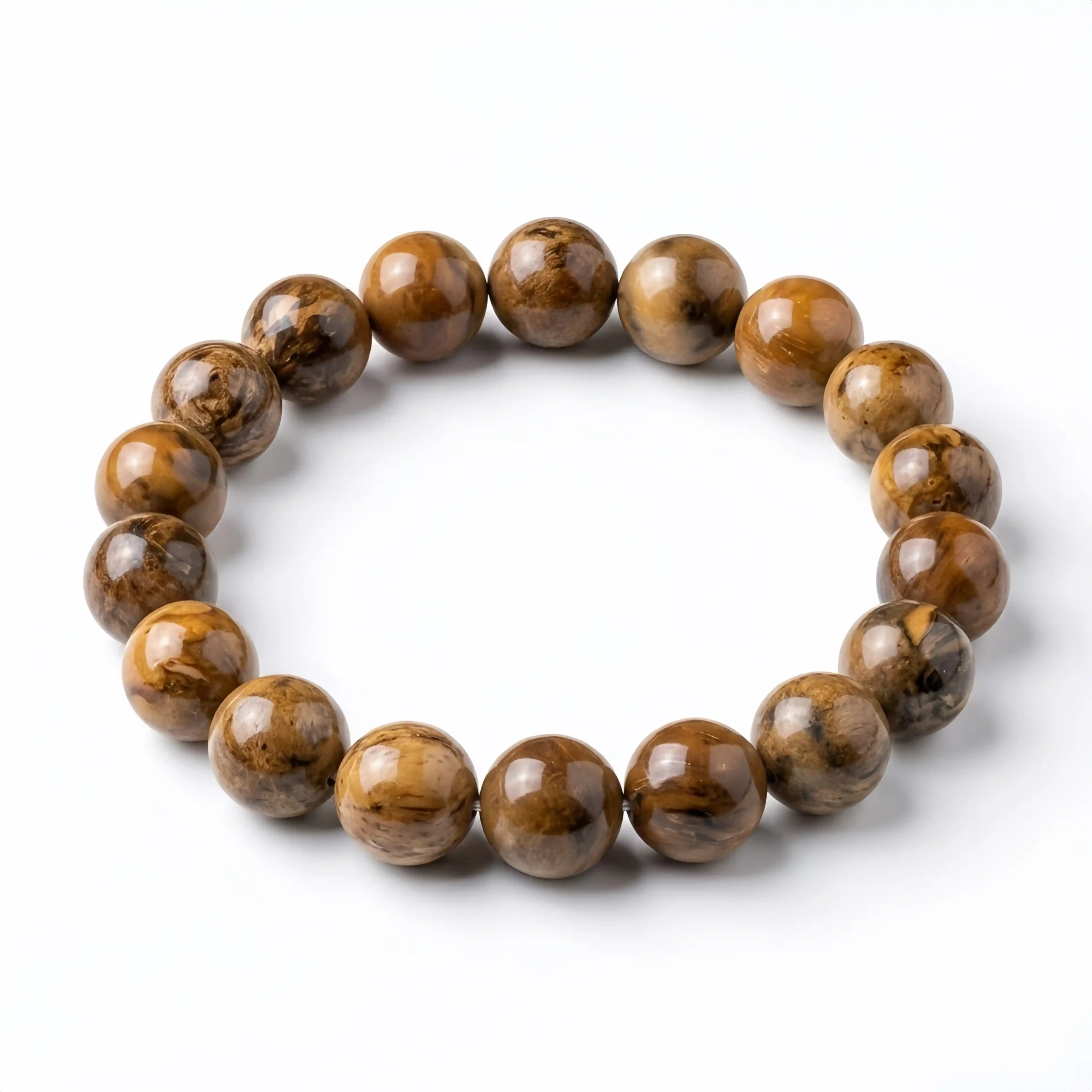 Kukui Nut Bead Bracelet