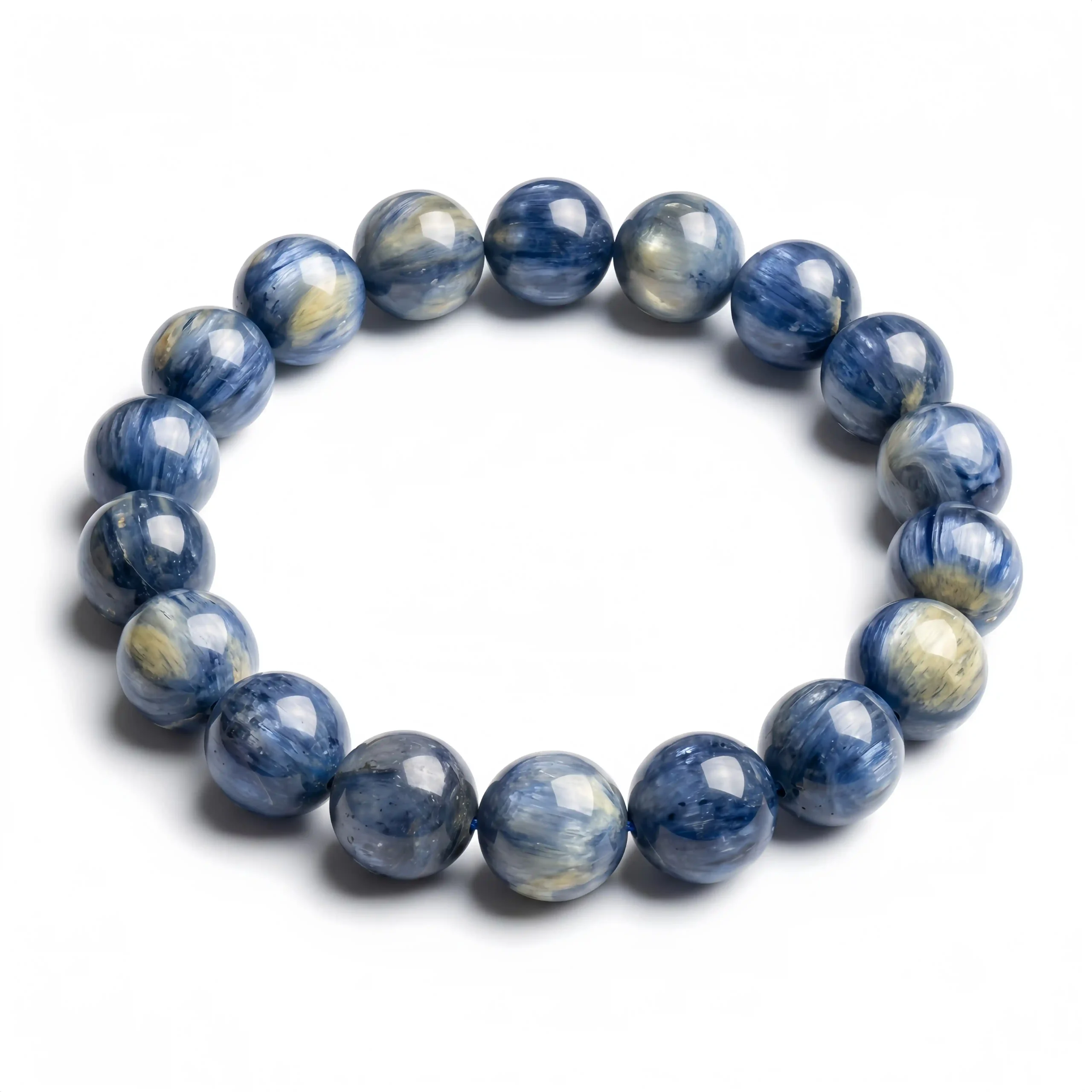 Kyanite Bead Bracelet