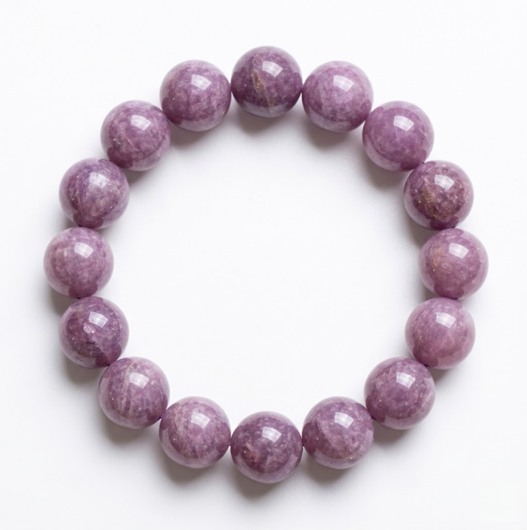 Madagascar Purple Rose Quartz Bracelet