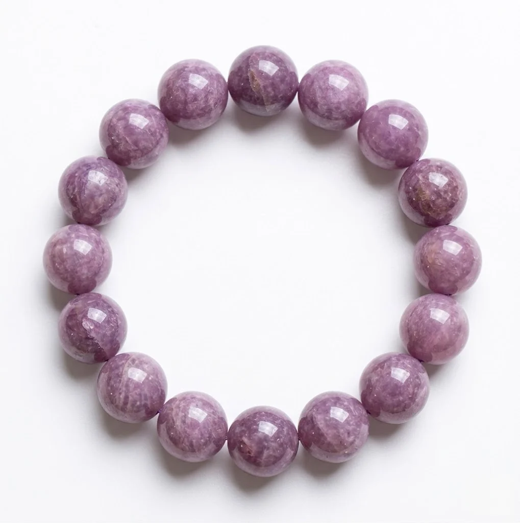 Madagascar Purple Rose Quartz Bracelet