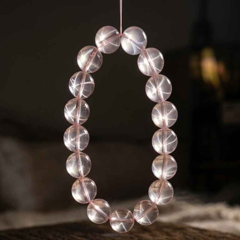 Star Rose Quartz Bracelet