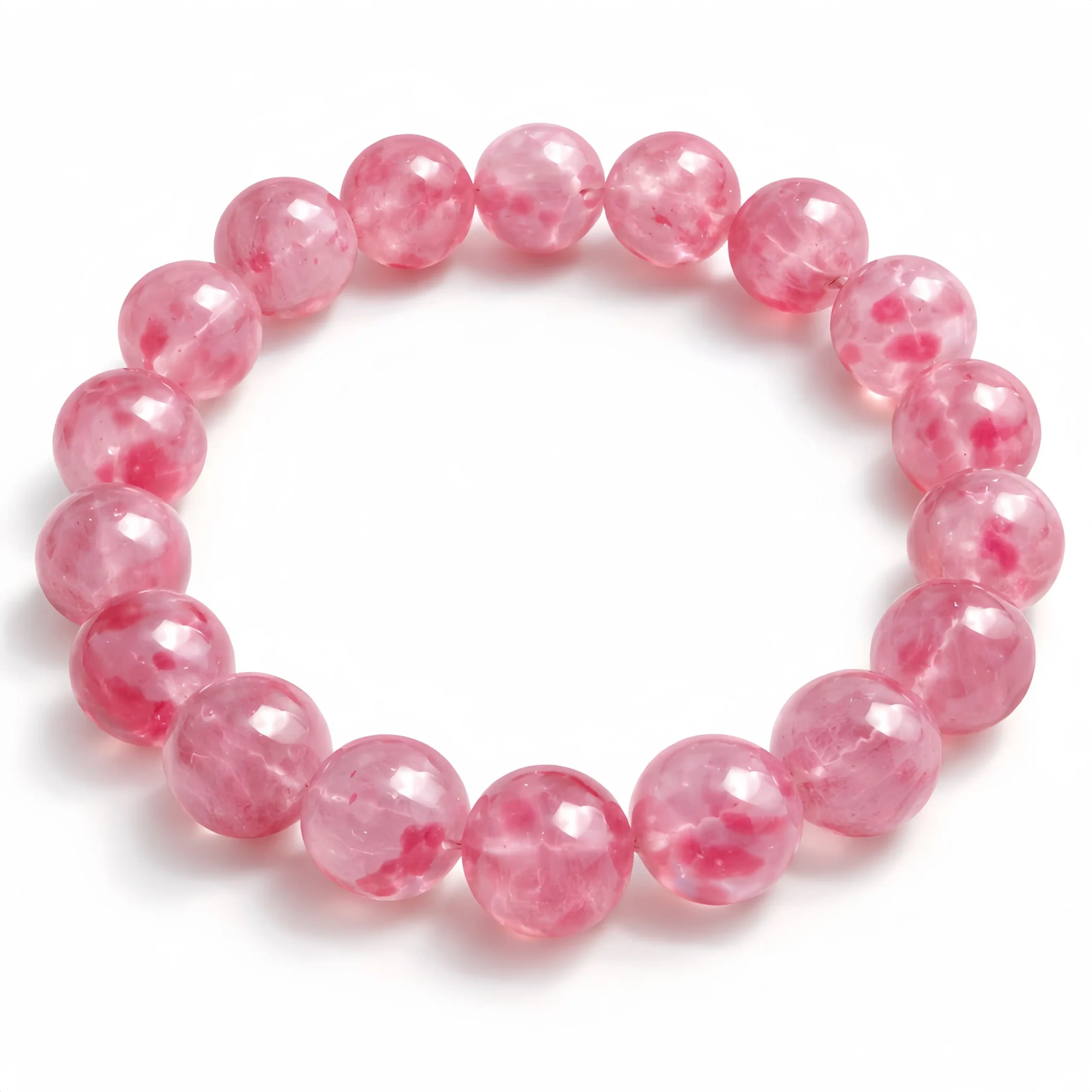 Rhodonite Bead Bracelet