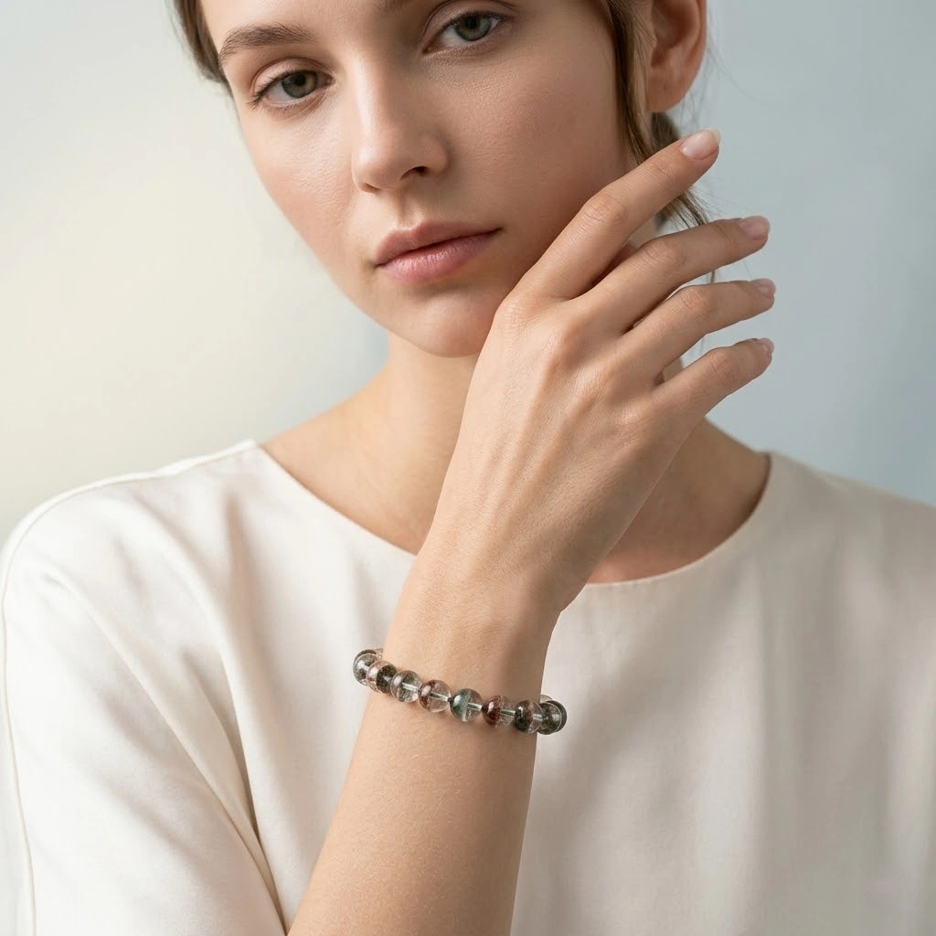 Four Seasons Phantom Crystal Bead Bracelet