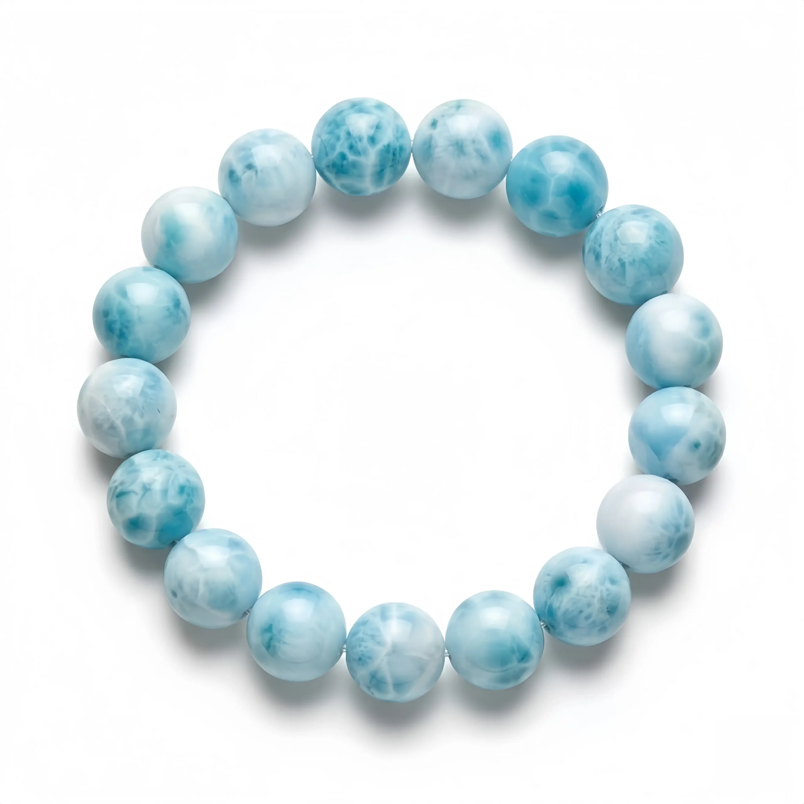 Larimar Bead Bracelet