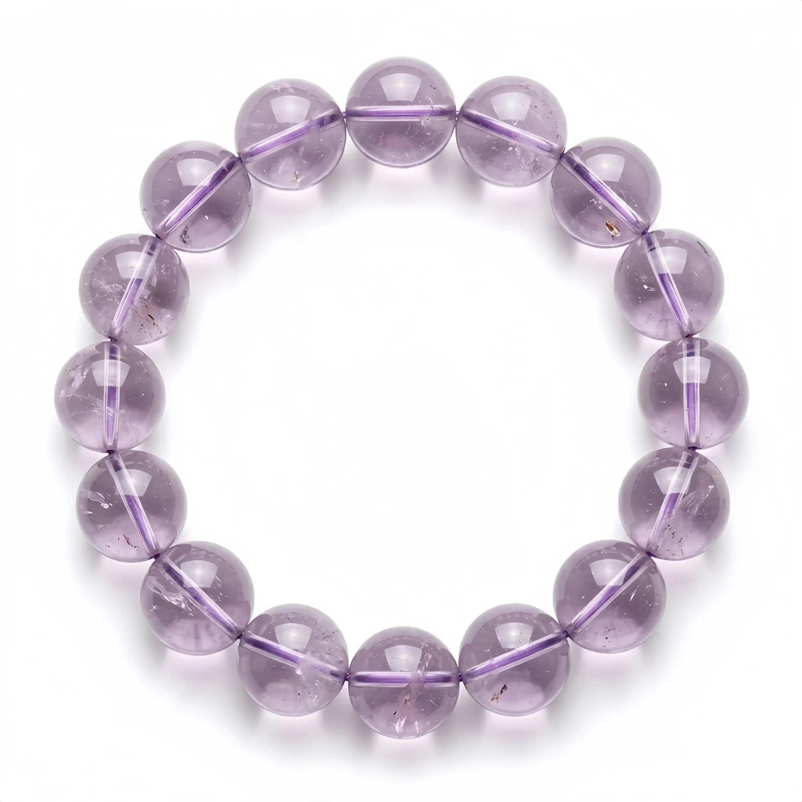 Amethyst Bead Bracelet