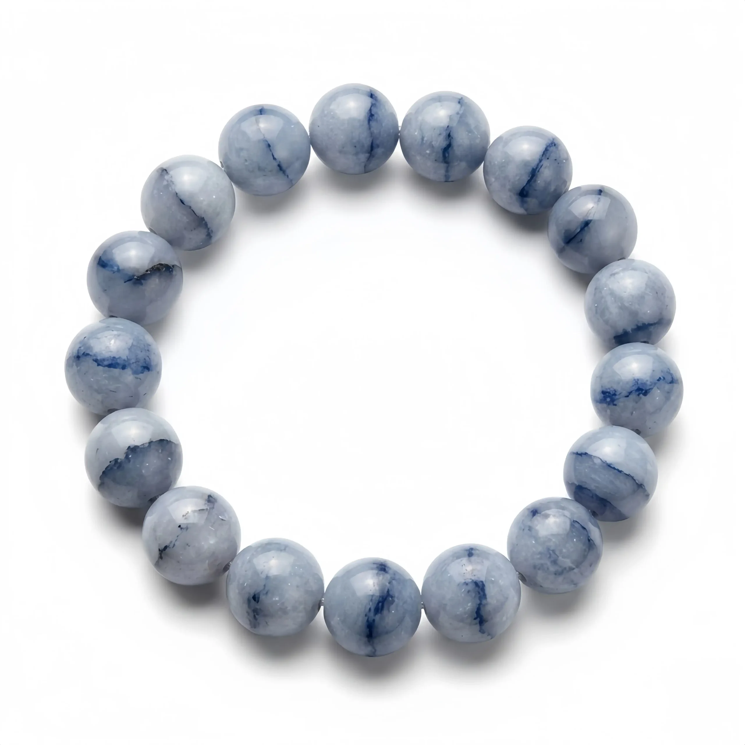 Blue Aventurine Bead Bracelet