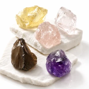 Natural Quartz Crystal Raw Stone Collection