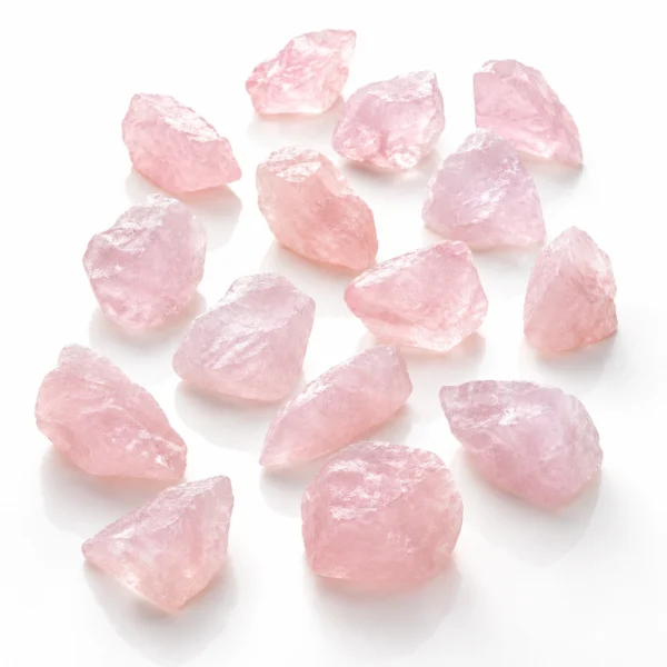 Rose Quartz Raw Crystal Natural Rough Stone Specimen