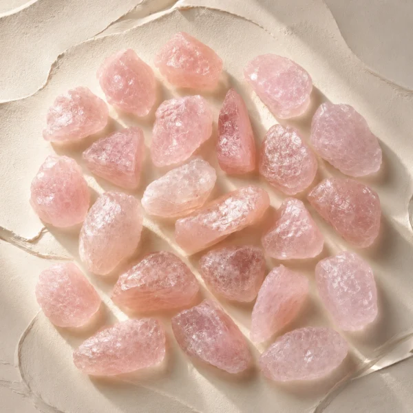 Rose Quartz Raw Crystal Natural Rough Stone Specimen