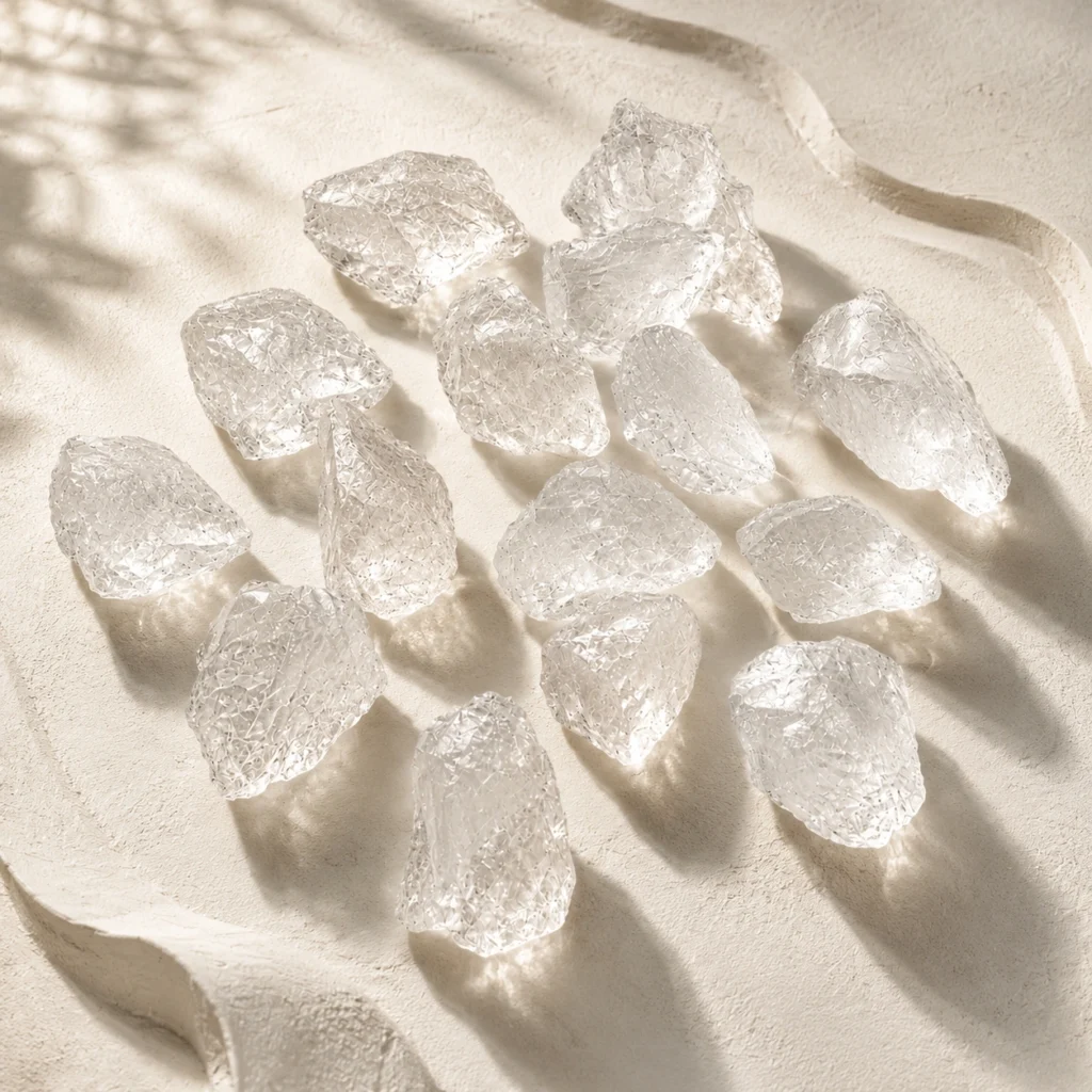Clear Quartz Raw Crystal Stones – Natural Rough Crystal Chips