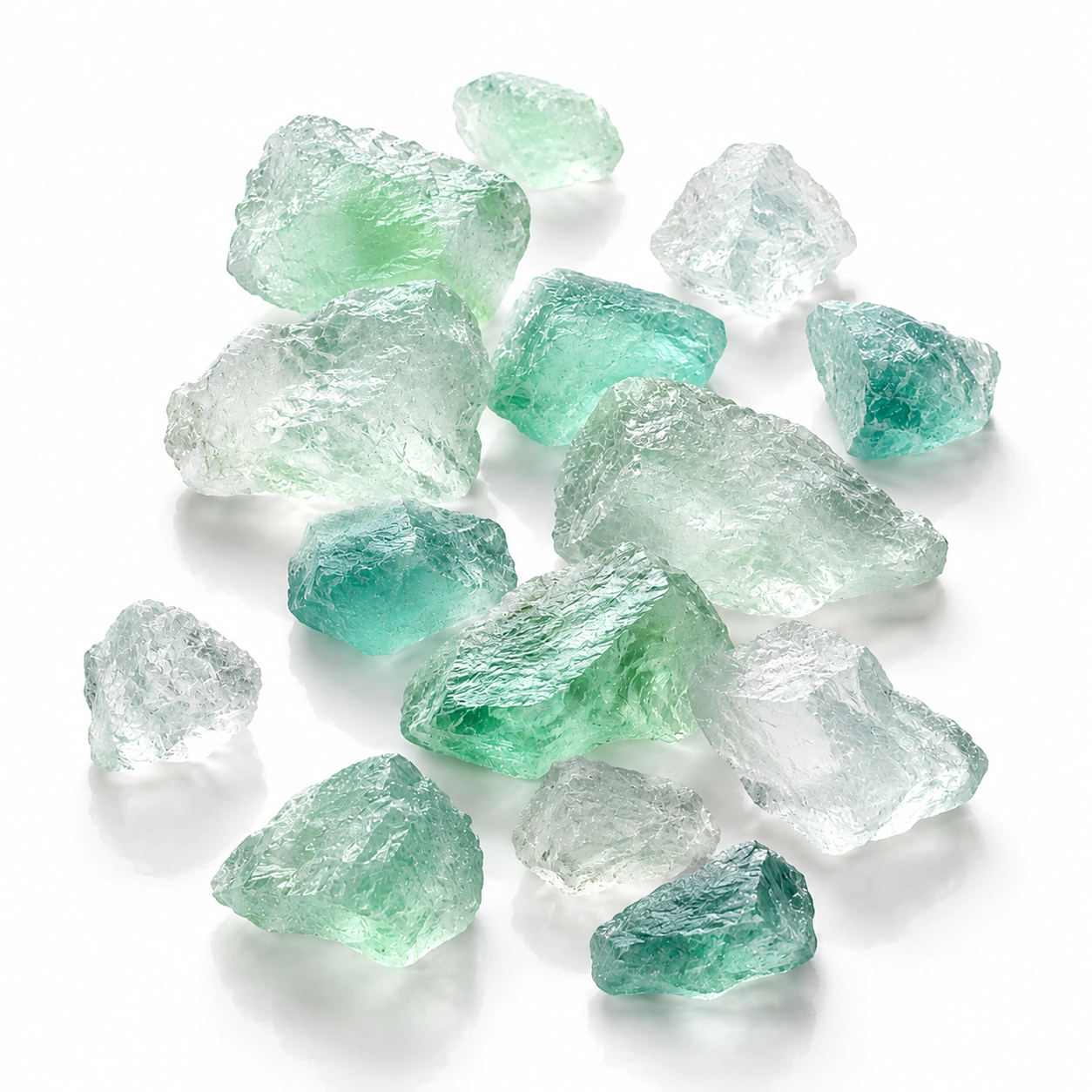 Fluorite Rough Pocket Stone – Natural Raw Crystal