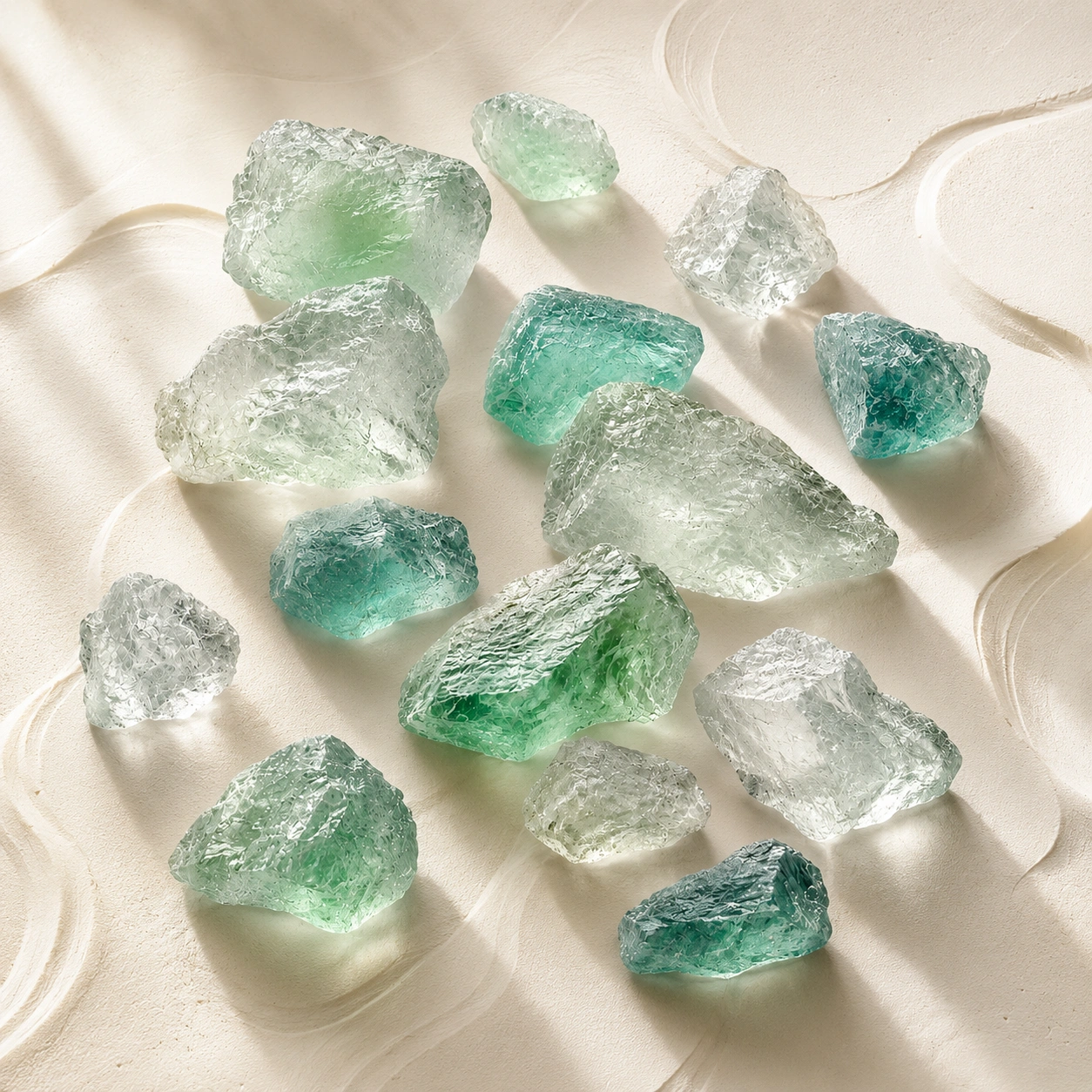 Fluorite Rough Pocket Stone – Natural Raw Crystal