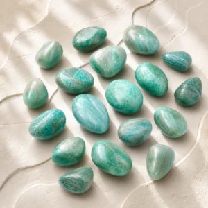 Amazonite Tumbled Pocket Stone – Polished Natural Crystal