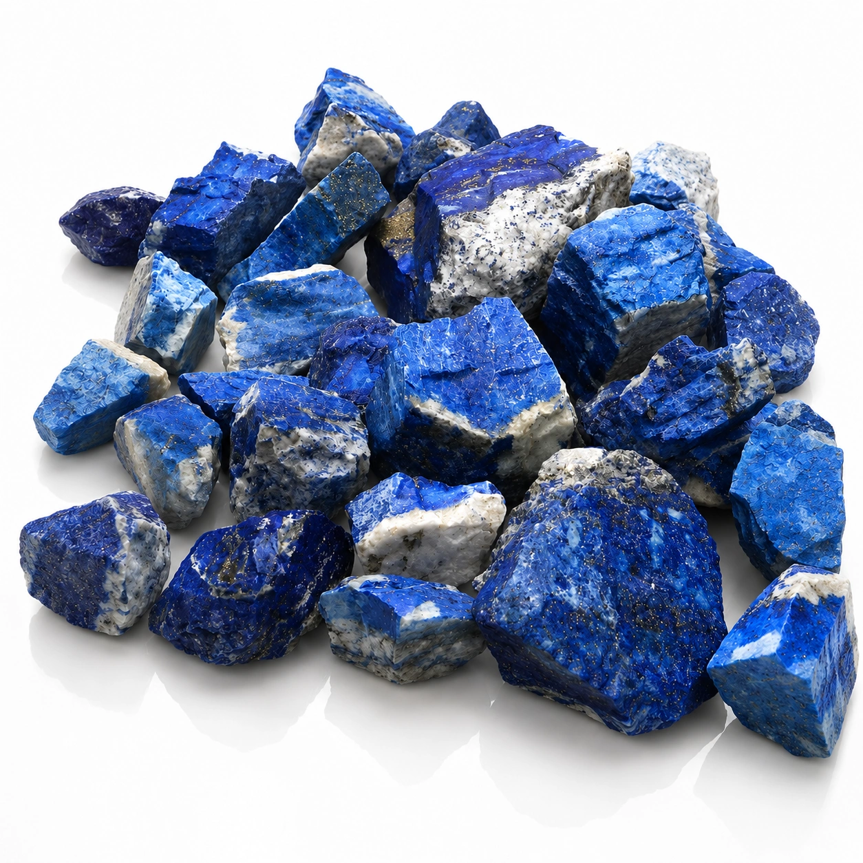 Lapis Lazuli Rough Crystal Pocket Stones
