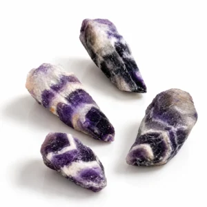Chevron Amethyst Pocket Stone – Natural Chevron Quartz Crystal