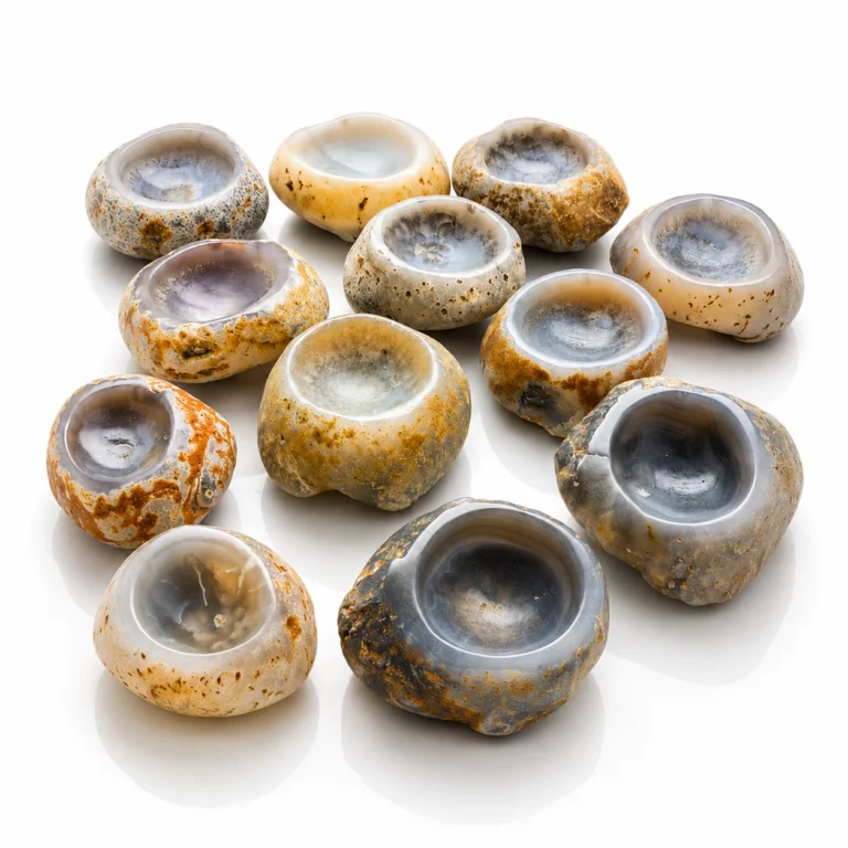 Agate Crystal Bowl Natural Stone Decorative Dish