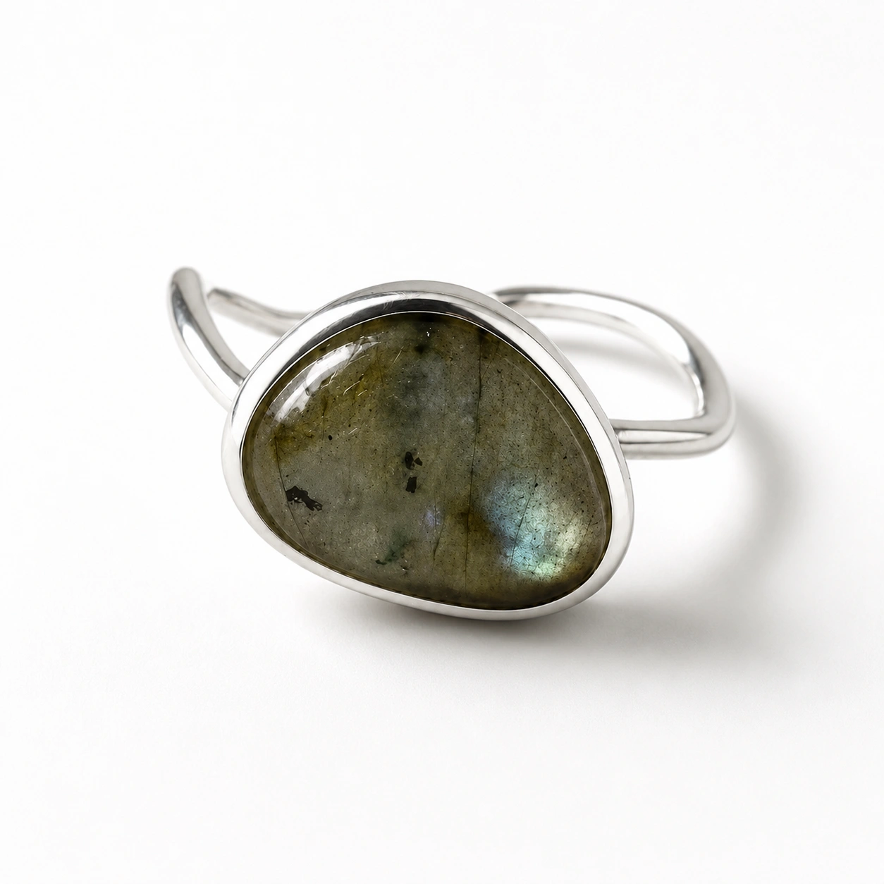 Labradorite Freeform Ring