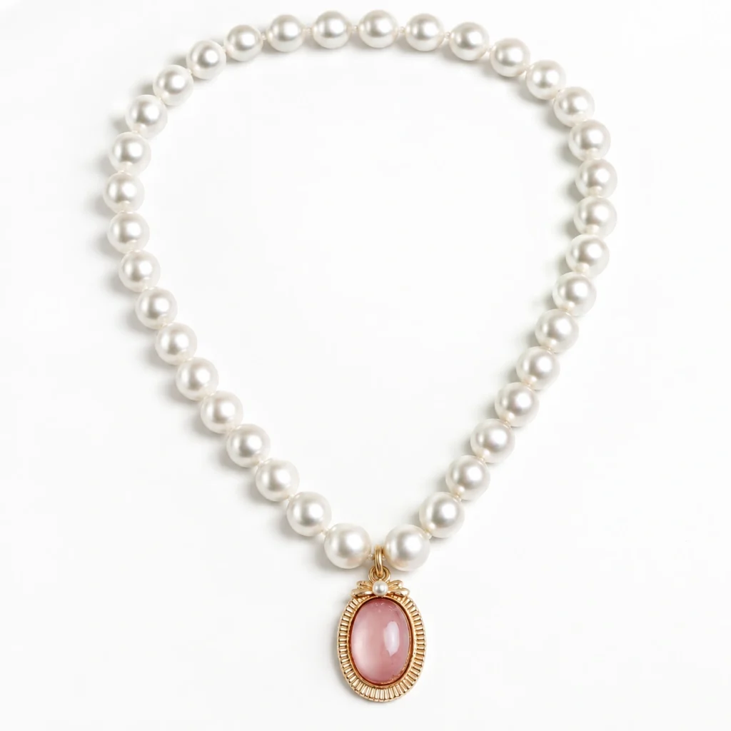 Kitty Pearl Vintage Pearl Cat Collar